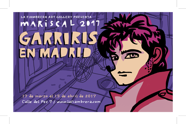 la fiambrera_ reparto de flyers_ Garriris en madrid_pegada carteles