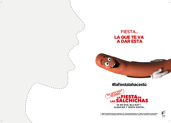 fiesta de las salchichas_pegada de carteles_flyers
