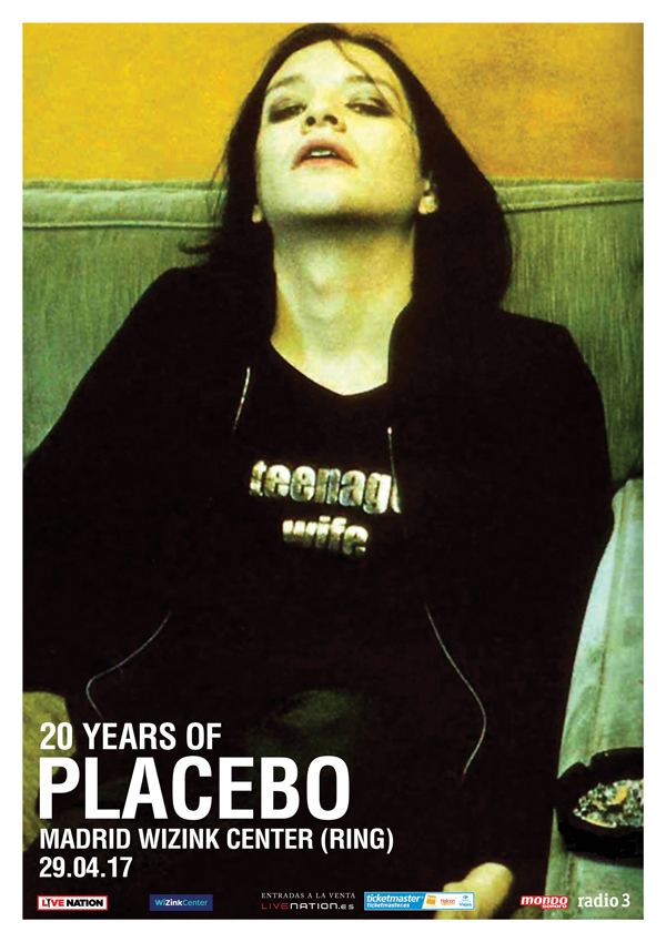 MONDO SONORO_pegada de carteles_placebo_barcelona_madrid_flyers