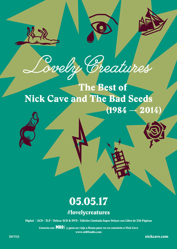 NICKCAVE_A3_mondo_sonoro_pegada_carteles_Lovely_flyers
